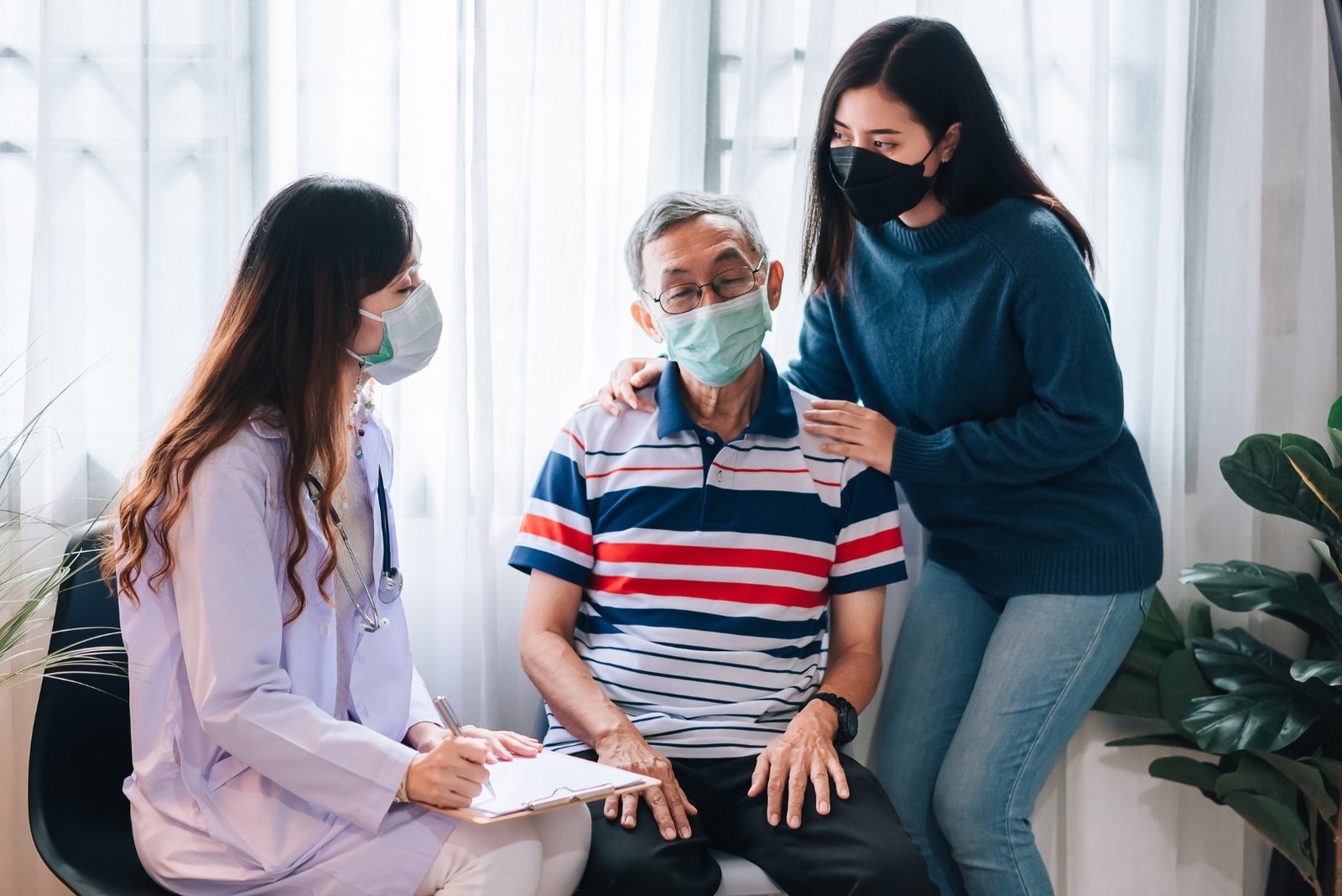 Evaluating a sick child